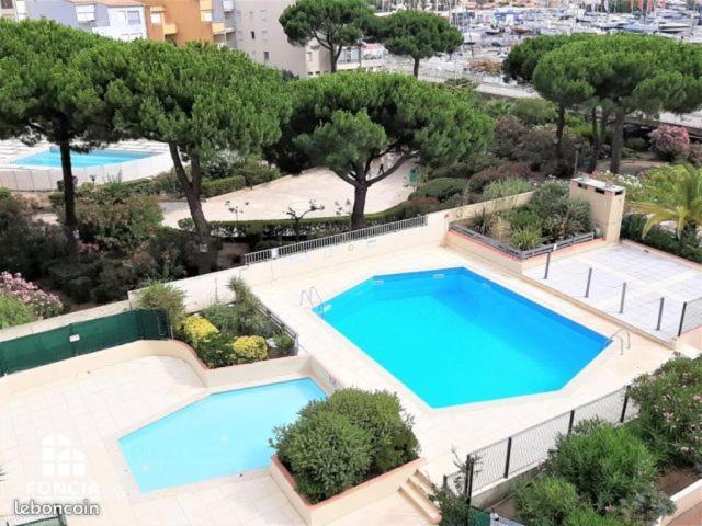 Appartement 1Ere Ligne Vue Port Avec Balcon, Piscine アグド エクステリア 写真