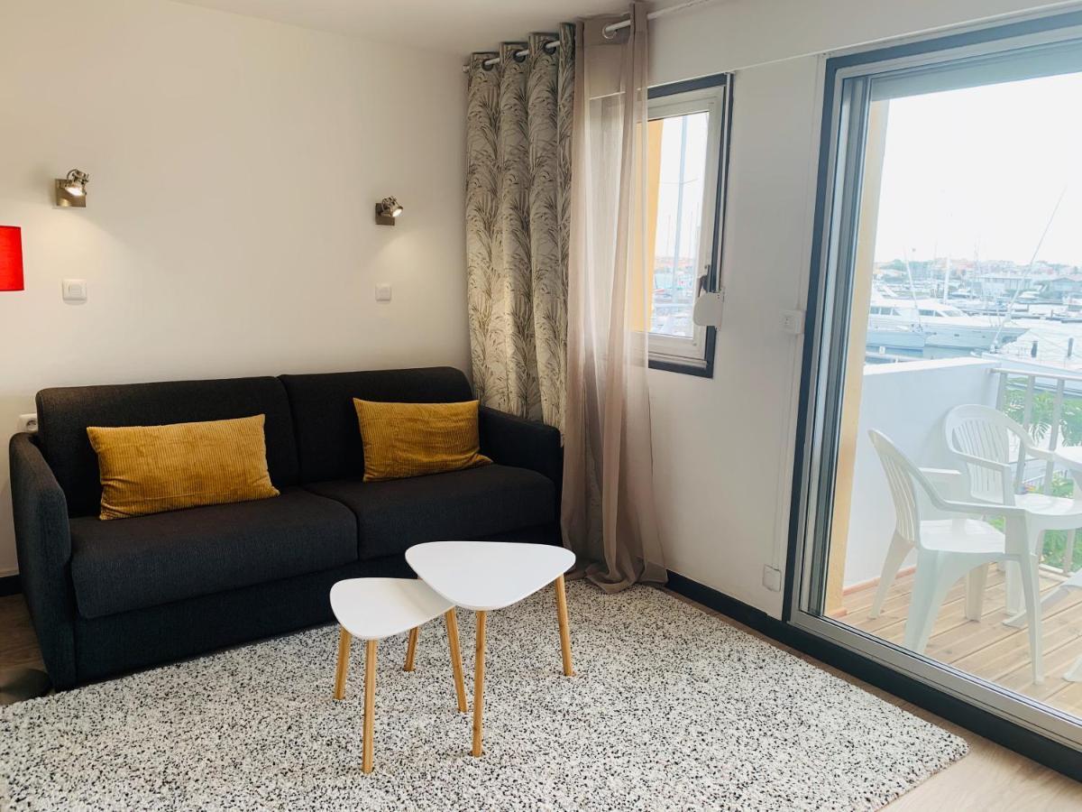 Appartement 1Ere Ligne Vue Port Avec Balcon, Piscine アグド エクステリア 写真
